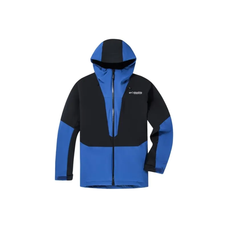 Columbia Winter Skiing And Paragliding Waterproof And Windproof To Keep Warm Windbreaker Jacket Men's Blue-0