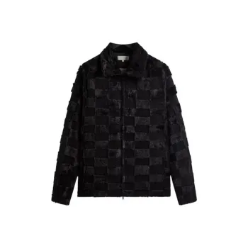 KITH Lloyd Faux Fur Coaches Jacket