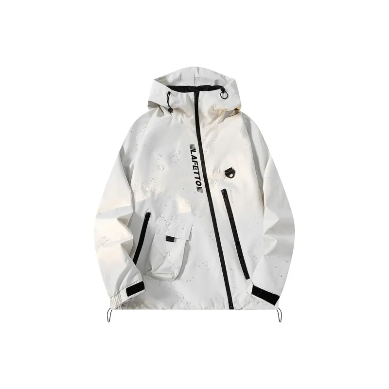 Lafetto Wear Resistant Water Resistant Windproof Windbreaker Jacket Unisex-8
