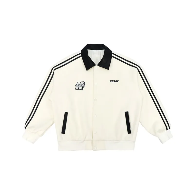 Nerdy Baseball Jerseys Unisex Beige-0