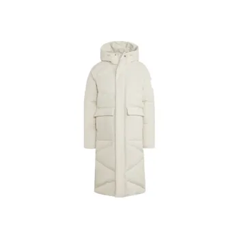Adidas BIG BAFFLE DOWN COAT Down Jacket Men's White