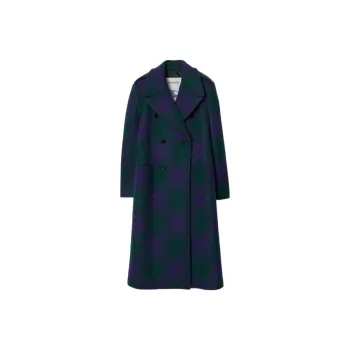 Burberry FW23 Coat Men's Purple