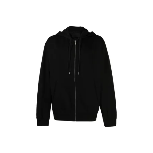 PRADA Zip Up Drawstring Hoodie