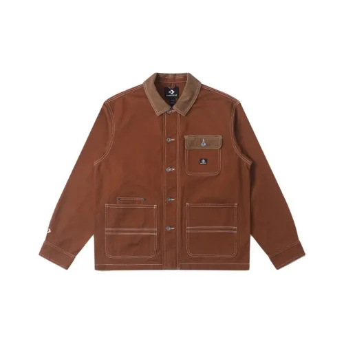 Converse Jackets Unisex Brown