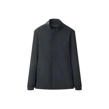 HLA Jackets Men Navy Blue G7