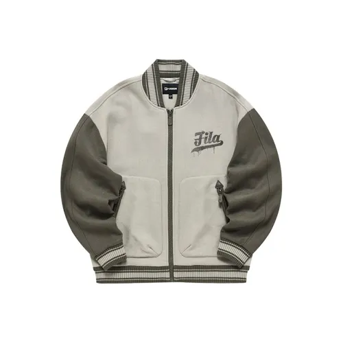 FILA FUSION Baseball Jerseys Men Kaka Gray
