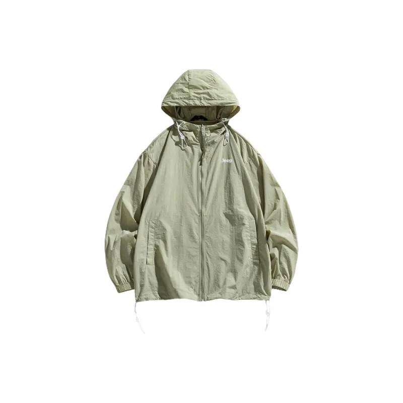 Jeep Super Light Breathable Quick Dry UV Protection Long Sleeved Sun Protection Clothing Unisex-13