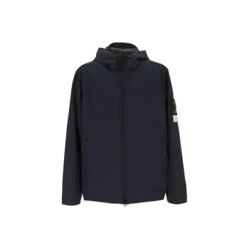 STONE ISLAND Zip Up Hooded Jacket
