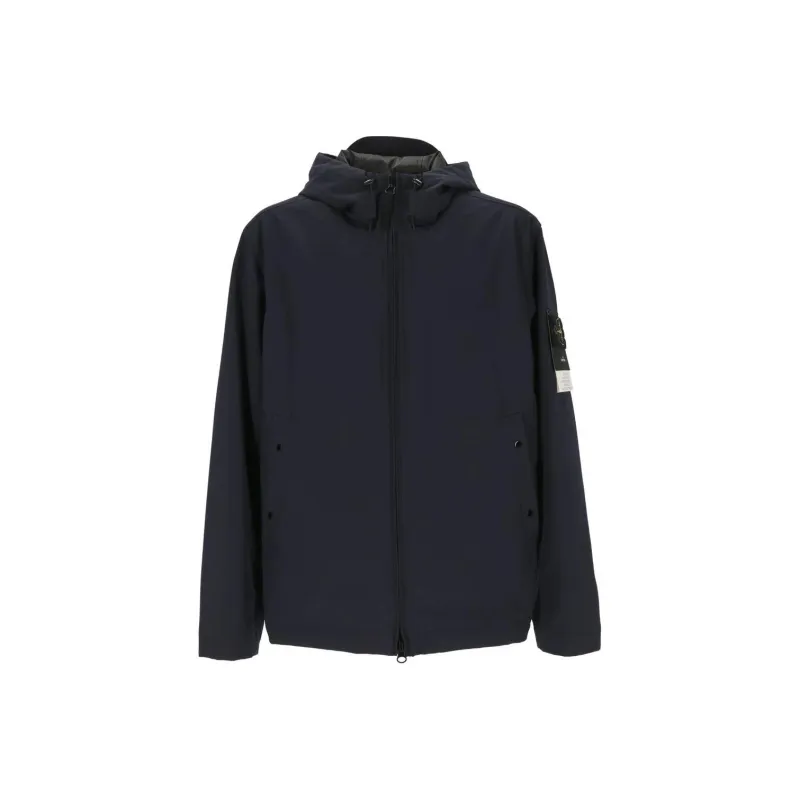 STONE ISLAND Zip Up Hooded Jacket-0