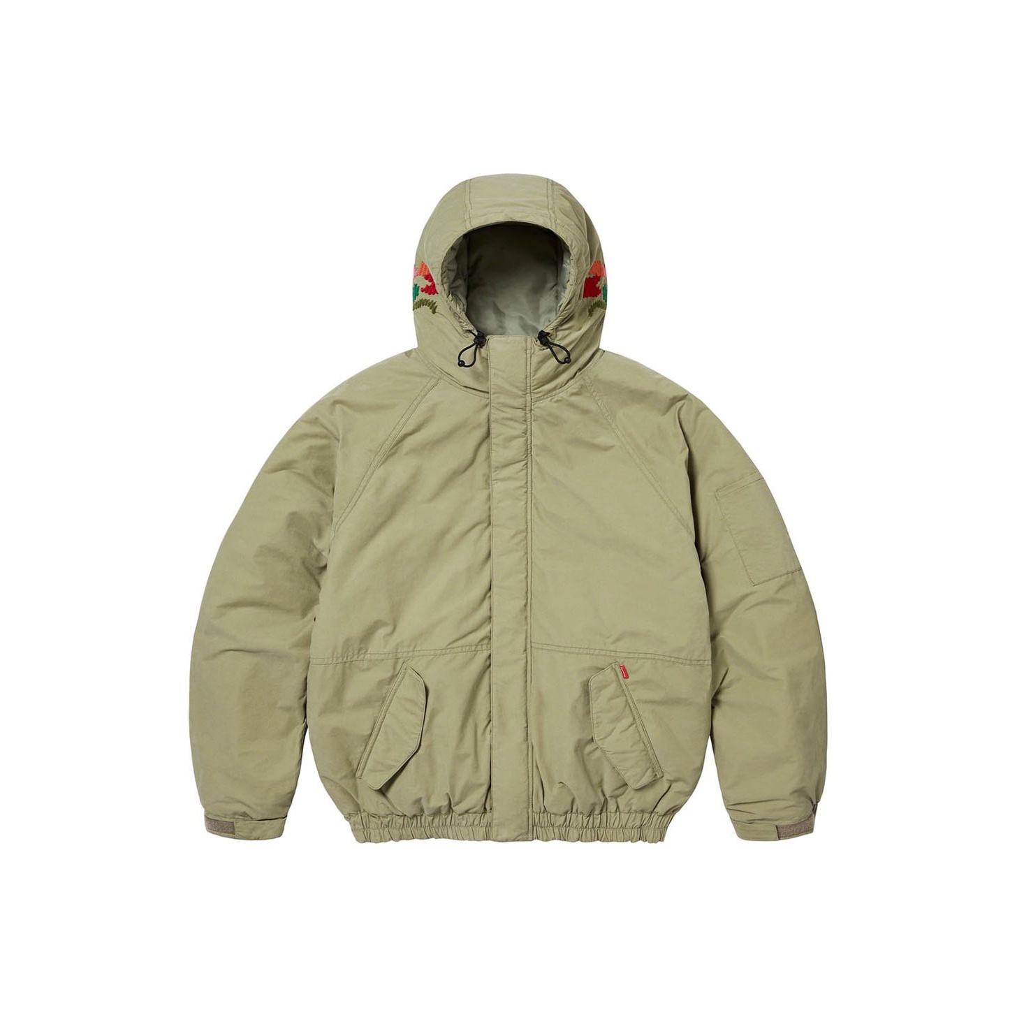 Supreme Needlepoint Hooded Jacket (FW23) - $278