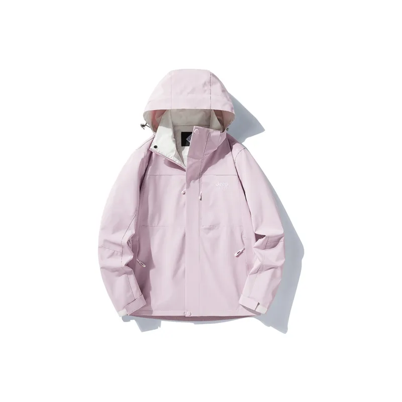 JEEP SPIRIT Outdoor Hiking Waterproof, Windproof, And Water Repellent Windbreaker Jacket Unisex-4