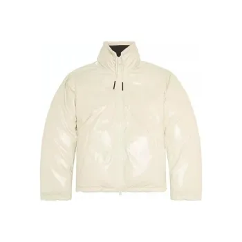 DIESEL Logo Patch Funnel Neck Padded Jacket