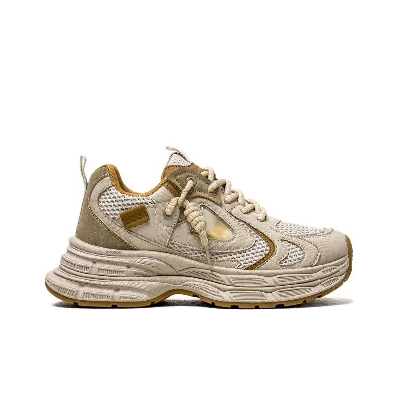 Hong Kong Meng Slip Resistant, Breathable, Height Increasing Low Top Chunky Sneakers Men's-9