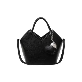 Wenpercy PU Bucket Bag, One Shoulder Handbag Women's Multicolor