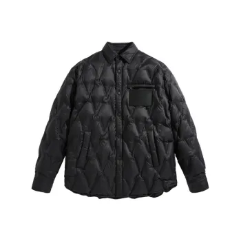 PEACEBIRD MEN Master Collection Down Jacket Unisex Black
