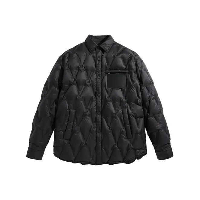 PEACEBIRD MEN Master Collection Down Jacket Unisex Black-0