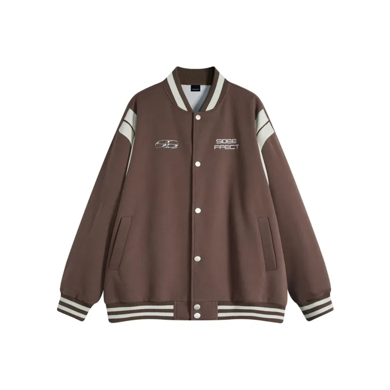 SIDEEFFECT Baseball Jacket Unisex-5