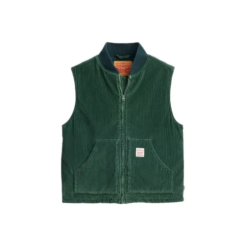 Levis Vests Men Green
