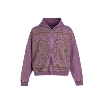 Profound Sweatshirt Men's Distressed Purple