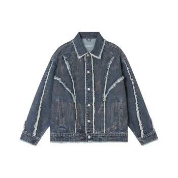 FORNINES Denim Jackets Unisex