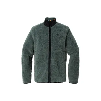Timberland Velvet Jackets Men Dark Green