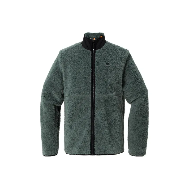 Timberland Velvet Jackets Men Dark Green-0