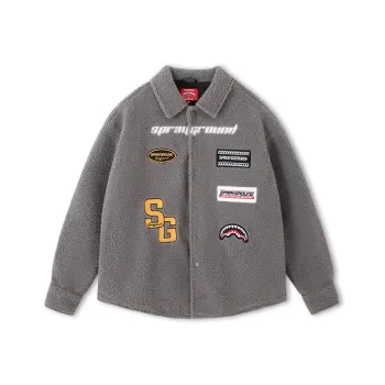 SPRAYGROUND Velvet Jackets Unisex