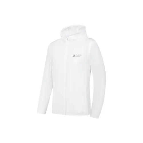 QIAODAN Super Light Quick Dry UV Protection Sun Protection Clothing Men's Jordan White