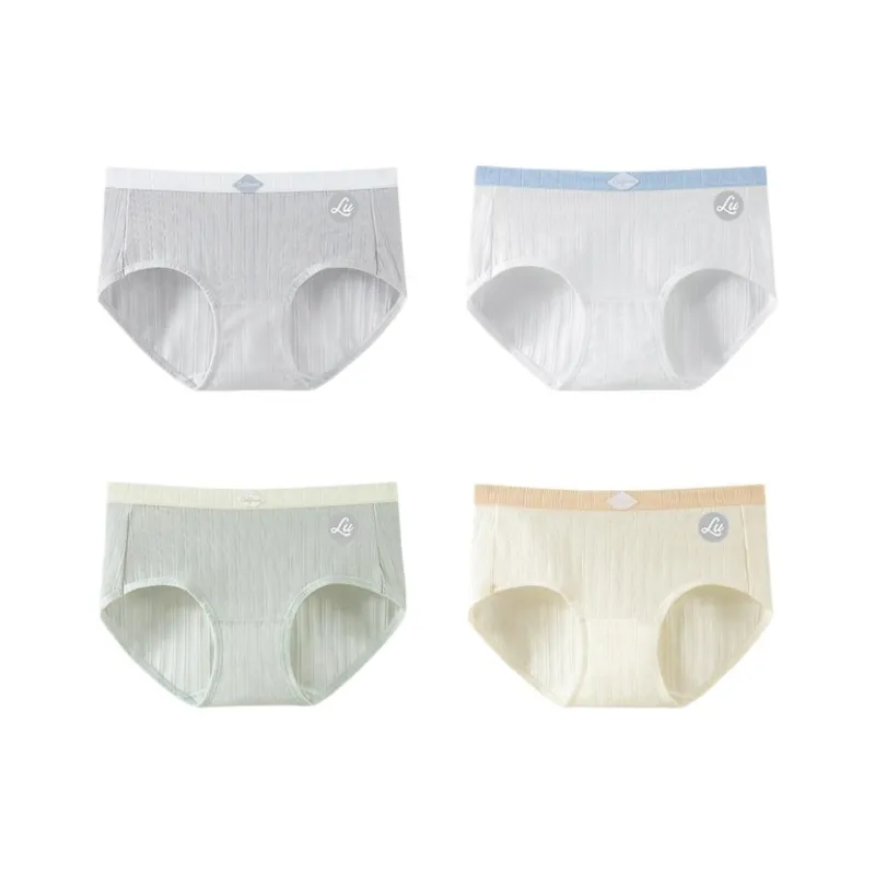 LUYOUYE Underpants Women's 4 Pack-10