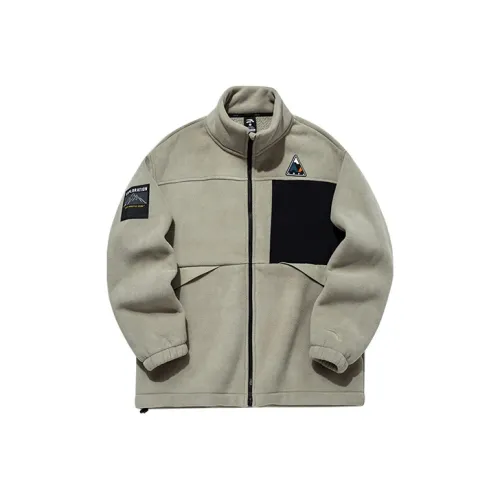 ANTA Variety Training Collection Velvet Jackets Men Glacier Gray