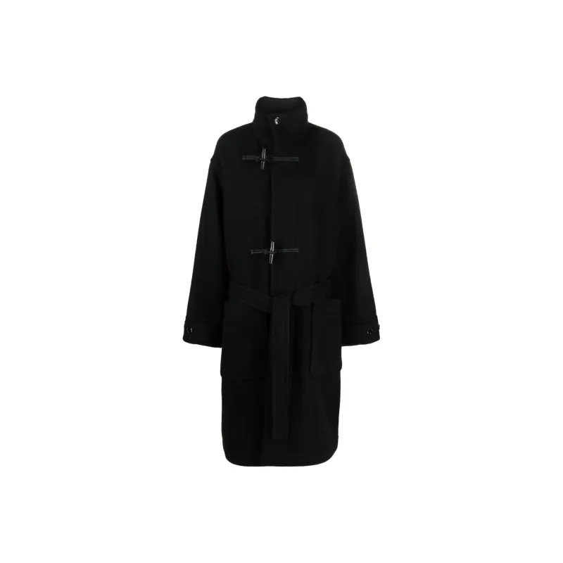 Lemaire Coats Unisex Black-0