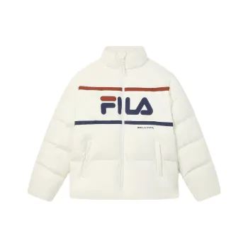 FILA Down Jacket Unisex Reed White