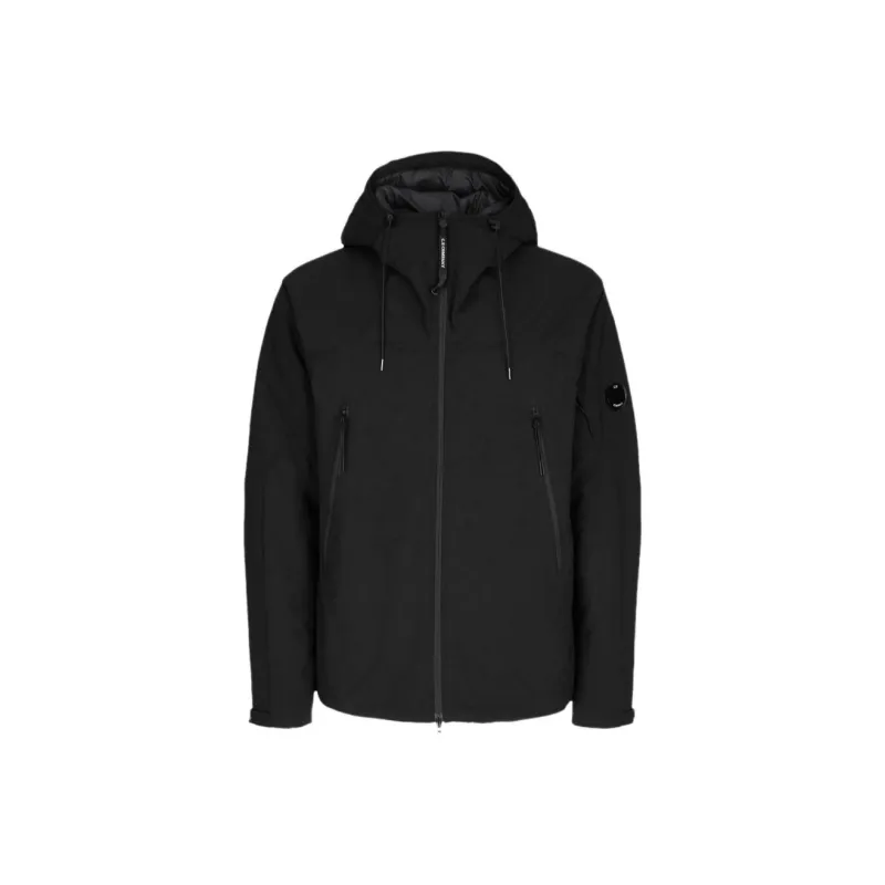 C.P.Company 22FW Pro-Tek Hooded Jacket Black-0