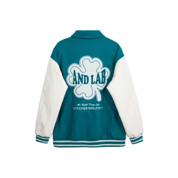 ALL NIGHT DAYS Baseball Jacket Fall Unisex