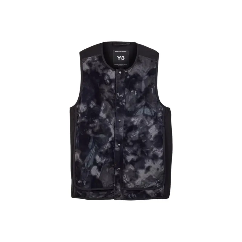 Y 3 Vests Men Black-0
