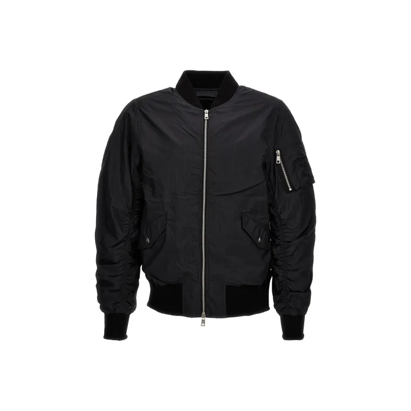 Giorgio Brato Ruched detailed Bomber Jacket-0