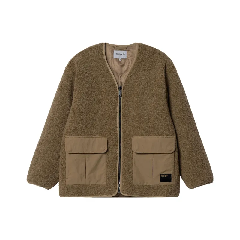 Carhartt WIP Devin Liner Shearling Padded Jacket-0