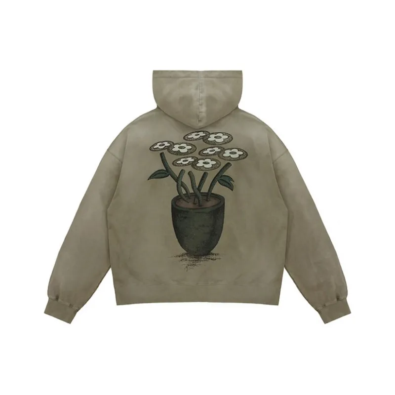 Vandy The Pink Sweatshirt Unisex Olive-0