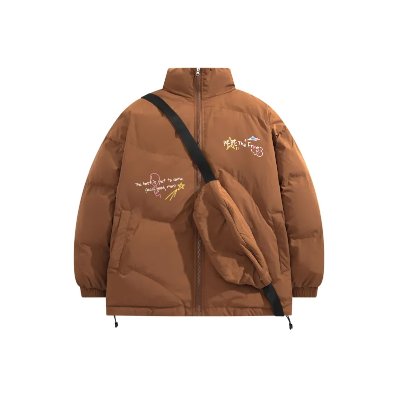 Pepe The Frog Puffer Jacket Unisex-28