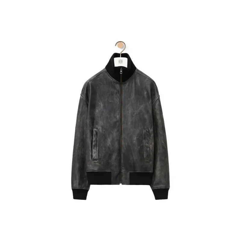 LOEWE FW24 Jackets Coats Men's Black-0