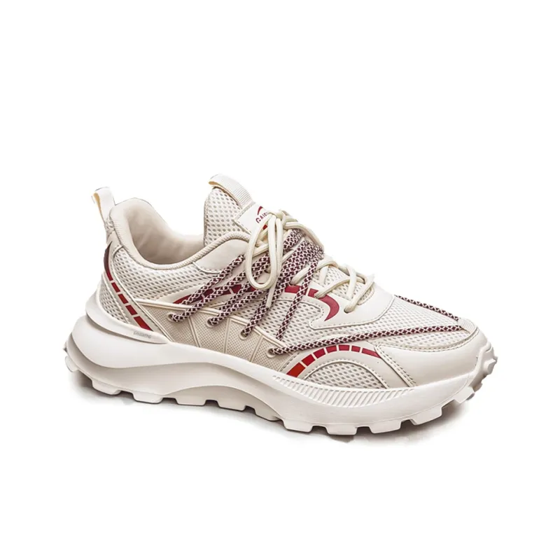 Hong Kong Meng Slip Resistant, Breathable, Height Increasing Low Top Chunky Sneakers Men's-7