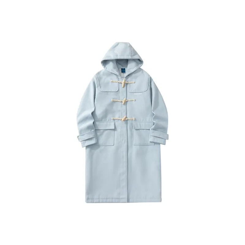Suamoment Fall And Winter Vintage Casual Loose Fit Couple Coat Unisex-12