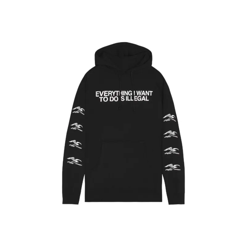 PLEASURES Illegal Hoodie-0