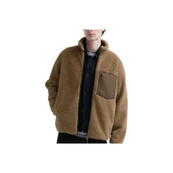 UNIQLO Velvet Jackets Unisex Dark Beige