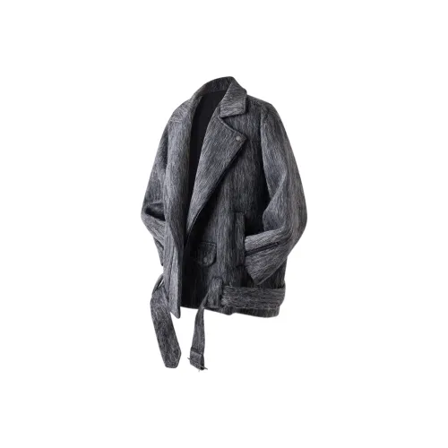 GY.VG Jackets Unisex Dark Gray