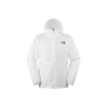 THE NORTH FACE SS24 Breathable, Quick Dry, Windproof, UV Protection Sun Protection Clothing Men's White