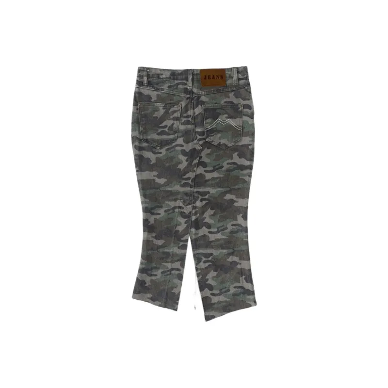 OROI Denim Long Skirt Women's Camouflage-1