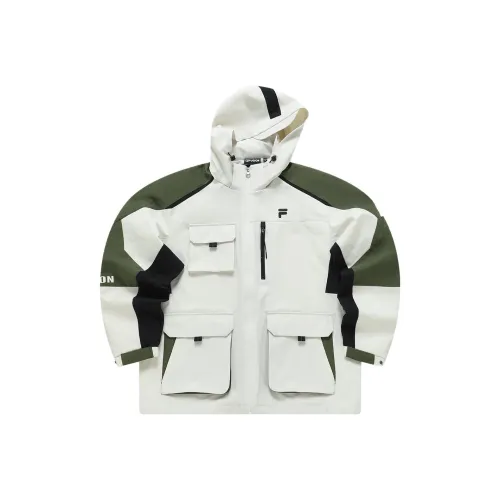 FILA FUSION URBAN TECH Down Jackets Men Light Mist Gray