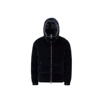 Moncler Down Jackets Men Navy Blue