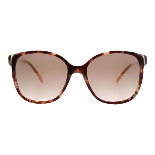 Colar pussy-bow prada banho de ouro amarelo zi Women's Tortoiseshell